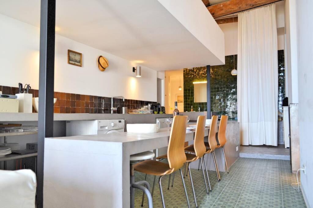 Ferienwohnung 06J - Superb Duplex Loft With Ac - Sea View Nizza Exterior foto