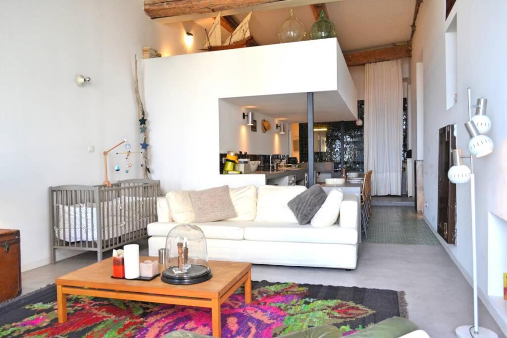 Ferienwohnung 06J - Superb Duplex Loft With Ac - Sea View Nizza Exterior foto